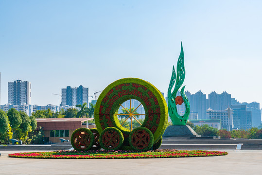 園藝花壇素材