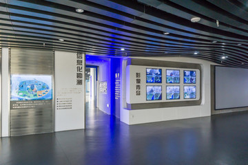 青島規(guī)劃展覽館內(nèi)景