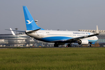 廈門航空波音飛機