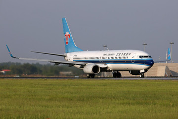 南方航空波音飛機(jī)