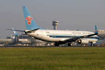 南方航空波音飛機(jī)
