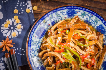 香干絲