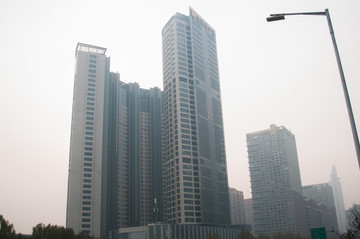 北京國(guó)貿(mào)霧霾