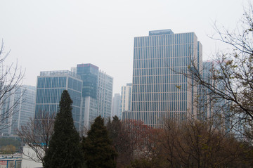 北京國(guó)貿(mào)霧霾