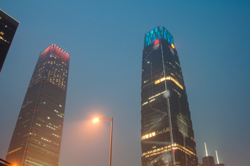 北京國(guó)貿(mào)霧霾