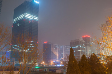 北京國(guó)貿(mào)霧霾