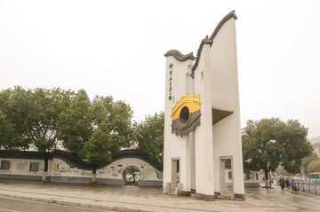 甪直古鎮(zhèn)街景雕塑