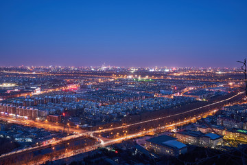 北京城市夜景