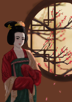唐朝美女圖