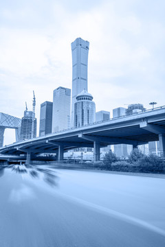 北京國貿(mào)城市風光