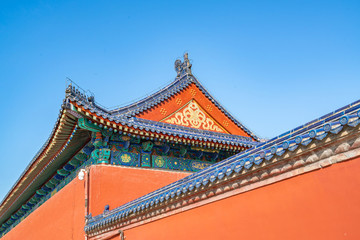 北京天壇公園宮墻