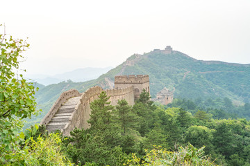 夏天金山嶺長城