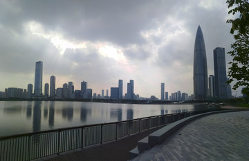 深圳南山區(qū)城市都市繁華發(fā)展