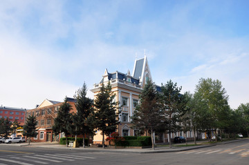 漠河街景