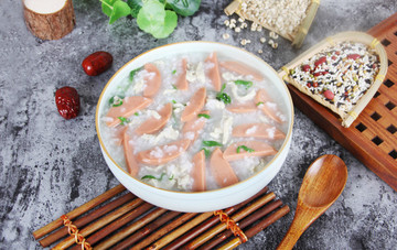 香腸瘦肉粥