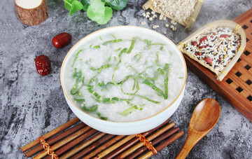 有機(jī)青菜粥