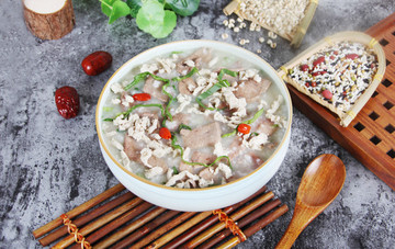 豬肝瘦肉粥