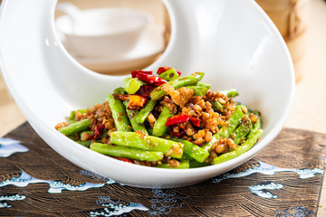欖菜肉沫四季豆