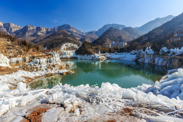潭溪山冬季風(fēng)光