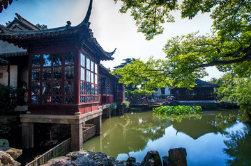 蘇州拙政園卅六鴛鴦館
