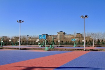 籃球場