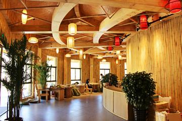 竹藝館大廳