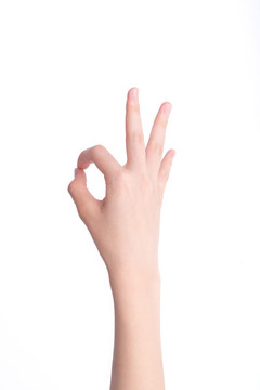 代表確認(rèn)的手勢(shì)