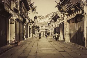屯溪老街古鎮(zhèn)老照片