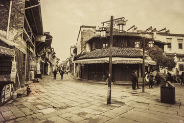 屯溪老街古鎮(zhèn)老照片