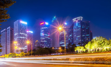 深圳夜景燈光秀