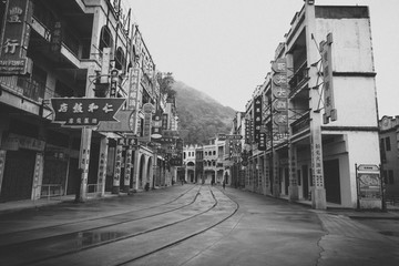 老廣州街景