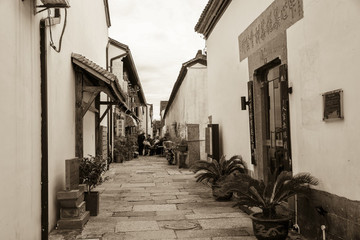 杭州老建筑街景