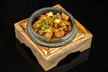 麻辣肥腸雞