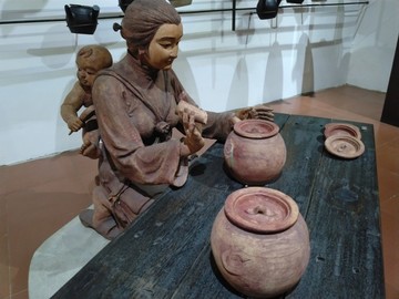 古代人制陶