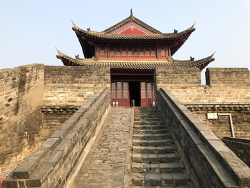 荊州古城墻城樓