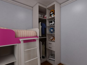 兒童房衣柜