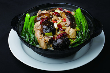 香菇滑雞焗飯