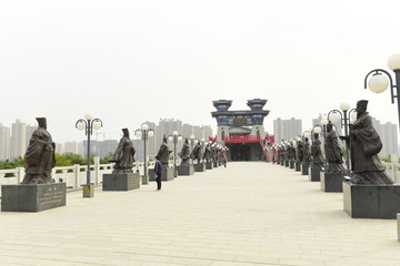 咸陽(yáng)古渡廊橋