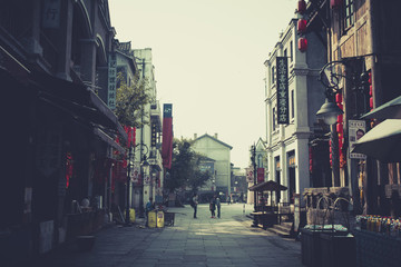 民國(guó)重慶街景