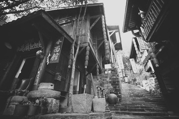 四川古鎮(zhèn)老照片
