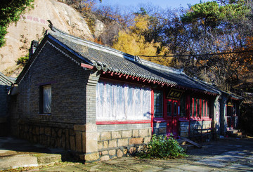 千山祖越寺接引殿與大悲殿