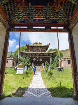青海的寺廟