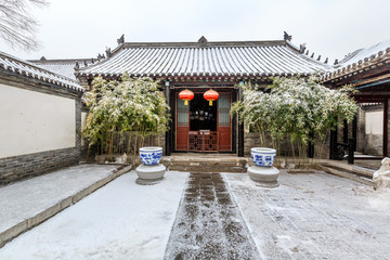 園林雪景