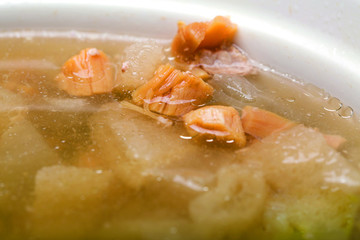 筍孫干貝湯