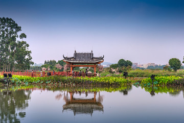 華陽(yáng)湖景觀