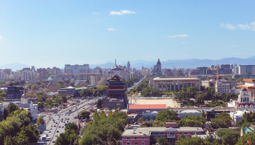 北京歷史古建筑正陽(yáng)門(mén)箭樓