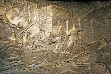 古代戰(zhàn)爭場景浮雕