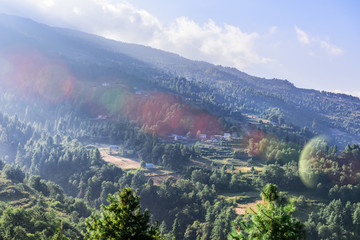 山區(qū)早晨