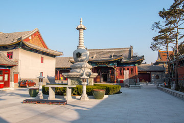 天津大悲禪院倓虛法師舍利塔
