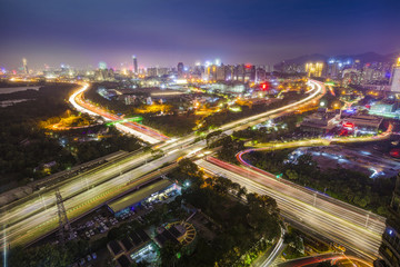 深圳南山區(qū)夜景